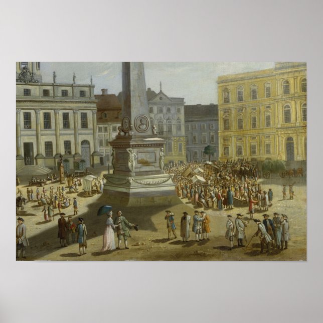 Póster Vista del ayuntamiento, Potsdam (Frente)