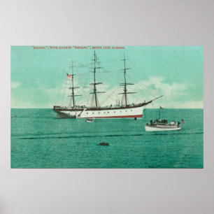 Póster Vista del Balboa y la entrada de Sinaloa