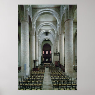 Póster Vista del cubo, mirando hacia el altar