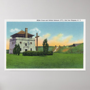 Póster Vista del cuerpo de Garde en castillo francés