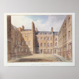 Póster Vista del Downing Street, Westminster