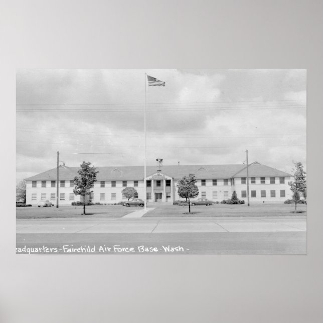 Póster Vista del edificio HQ (Frente)