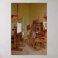 Vista del estudio de Renoir, utilizado desde 1907