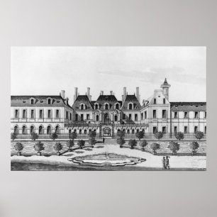 Póster Vista del hotel de Soissons en París
