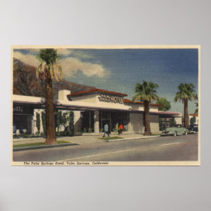 Póster Vista del Hotel Palm Springs