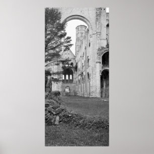 Póster Vista del interior de la iglesia, c.1052-67