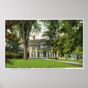 Póster Vista del Knoll Elm, longfellow aquí
