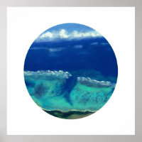 Vista del mar de Okinawa (Círculo Zen)