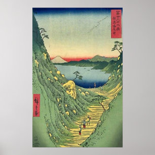 Póster Vista del Monte Fuji 29