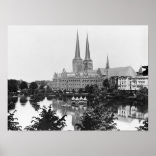 Póster Vista del museo