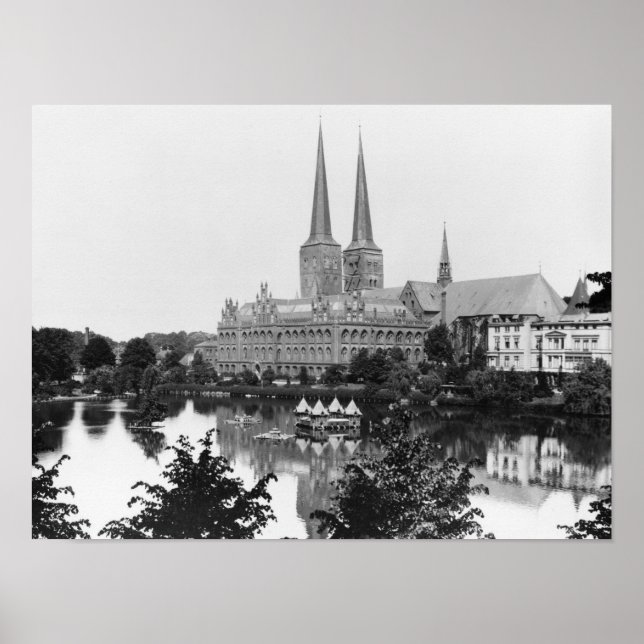 Póster Vista del museo (Frente)