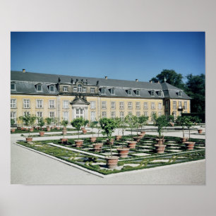Póster Vista del naranjal del Herrenhausen