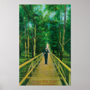 Póster Vista del paseo marítimo en el Presidio