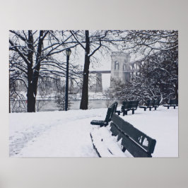 Póster Vista del Poster del puente Hellgate