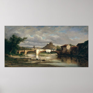 Póster Vista del Puy-en-Velay de Espaly, 1872