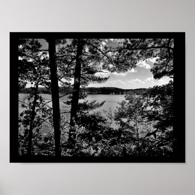 Póster Vista del río Wisconsin (Frente)