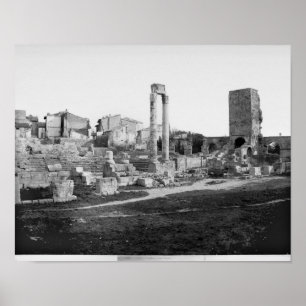 Póster Vista del Teatro Antiguo