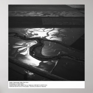 Póster Vista del Valle de Sacramento por Ansel Adams