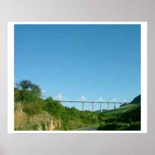 Póster Vista del viaducto, terminada en diciembre de 2004