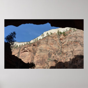 Póster Vista desde Devil's Staircase en Zion National Par