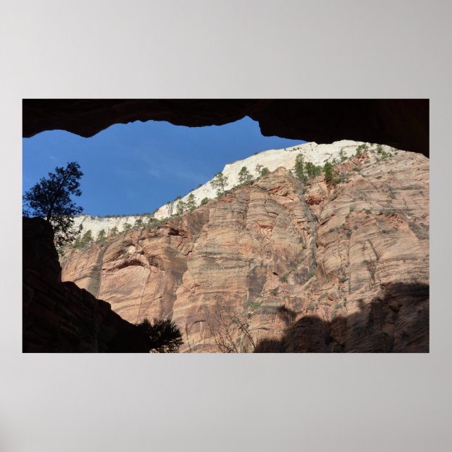 Póster Vista desde Devil's Staircase en Zion National Par (Frente)