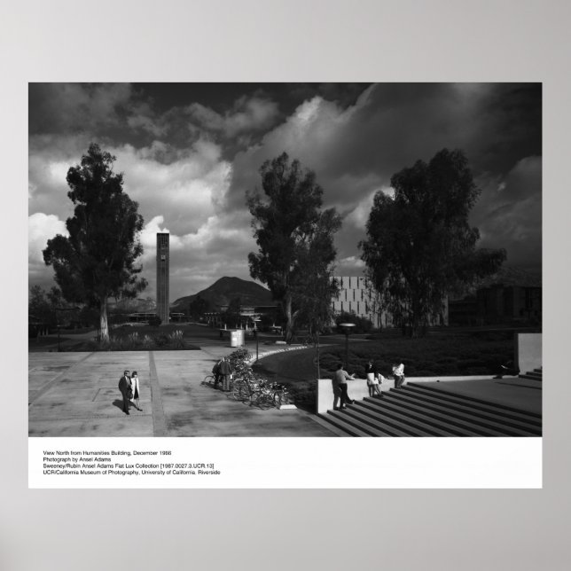 Póster Vista desde el edificio Humanidades, 1966 por Anse (Frente)