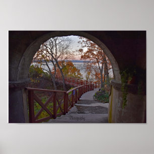 Póster Vista desde el interior de la Residencia Bannerman