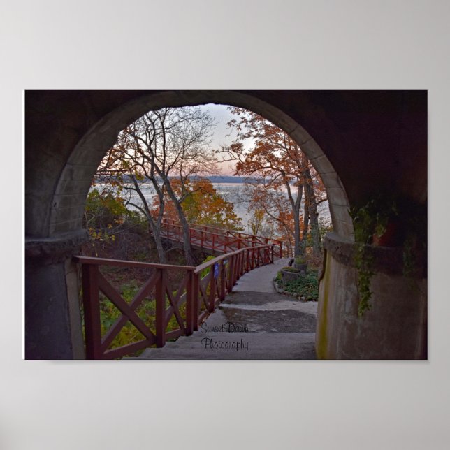 Póster Vista desde el interior de la Residencia Bannerman (Frente)