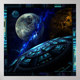 Póster vista desde el puente