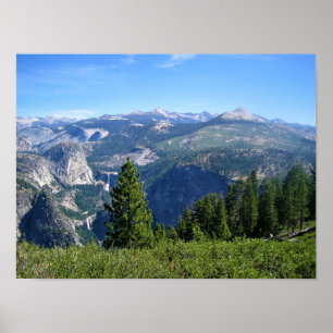 Póster Vista desde Glacier Point, Yosemite, CA