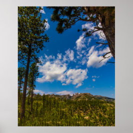 Póster Vista desde la autopista Needles, Dakota del Sur