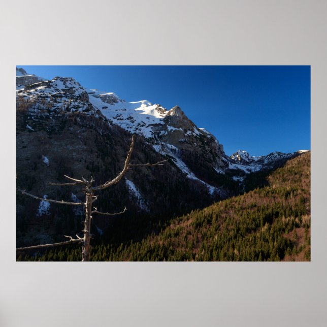 Póster Vista desde Šupca, Eslovenia (Frente)