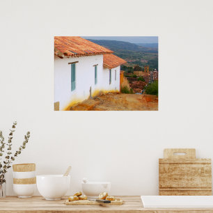 Póster Vista desde un Poster de Hill