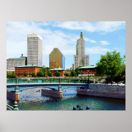 Póster Vista desde Waterplace Park