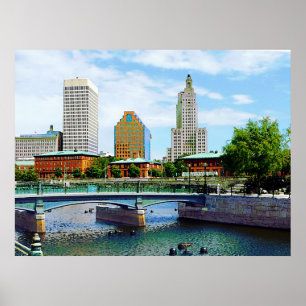 Póster Vista desde Waterplace Park