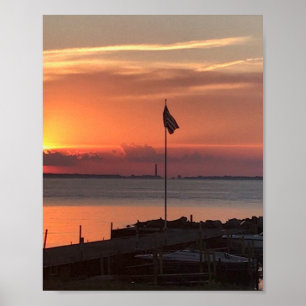 Póster Vista desde West Bay, fotografía de Kelleys Island