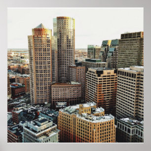 Póster Vista en Boston