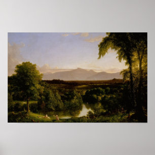 Póster Vista en Catskill—Otoño Temprano