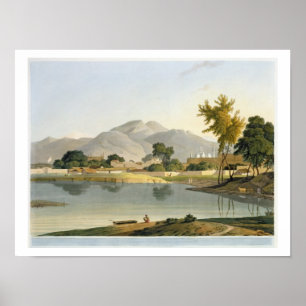Póster Vista en Nijeibabad, cerca del Gaut de Coaduwar, R