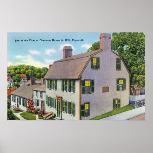 Póster Vista exterior de la Casa Común