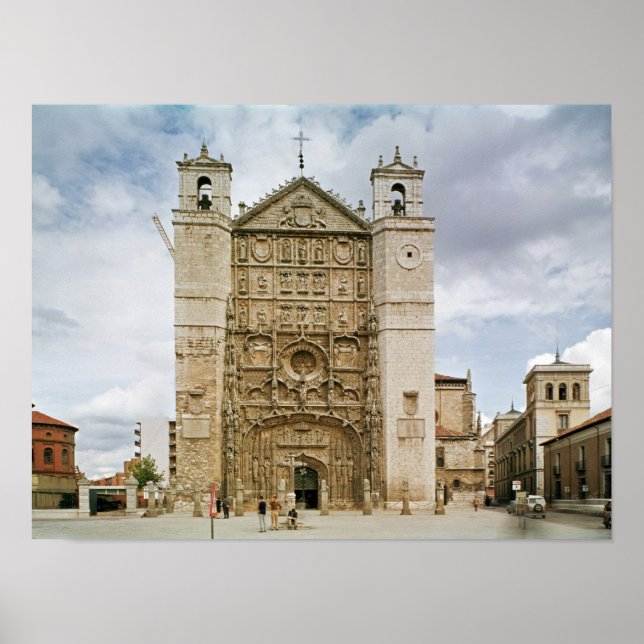 Póster Vista exterior de la Fa � oeste (Frente)