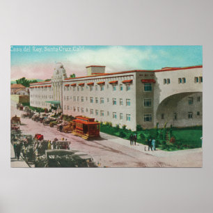 Póster Vista exterior de las casas del Rey # 2