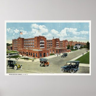 Póster Vista exterior de los brazos Remington, UMC