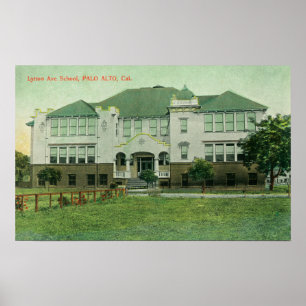 Póster Vista exterior de Lytton Avenue School