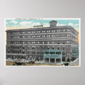 Póster Vista exterior del Arlington Hotel