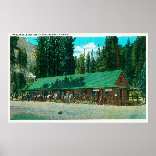 Póster Vista exterior del Dardanelle Resort (Frente)