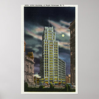 Póster Vista exterior del edificio de la Torre Estatal de