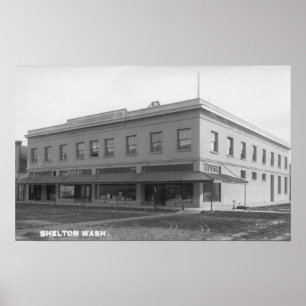 Póster Vista exterior del edificio de Lumbermens