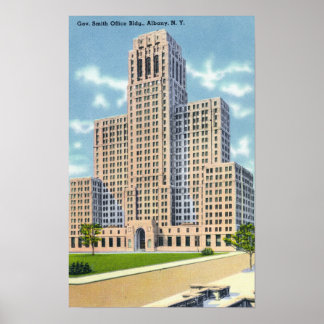 Póster Vista exterior del edificio de oficinas del Gov Sm