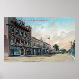 Póster Vista exterior del edificio NSGWWoodland, CA